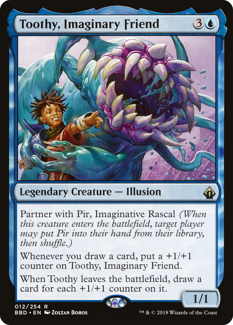 Toothy, Imaginary Friend (BBD-012) - Battlebond Foil