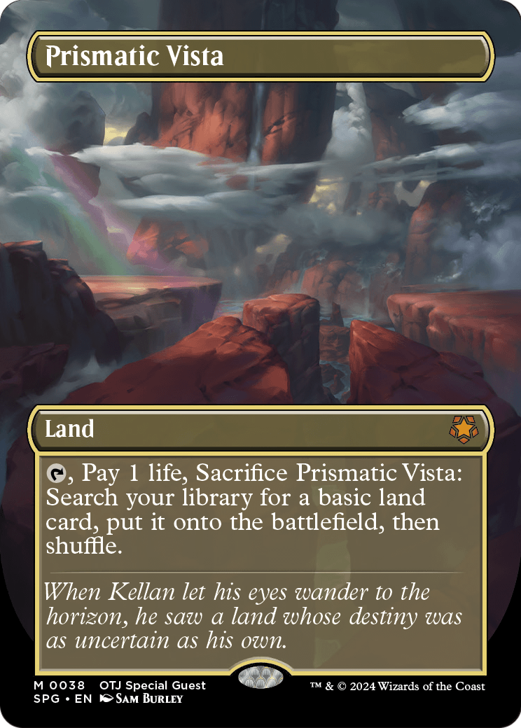 Prismatic Vista (Borderless) (SPG-038) - Special Guests Foil