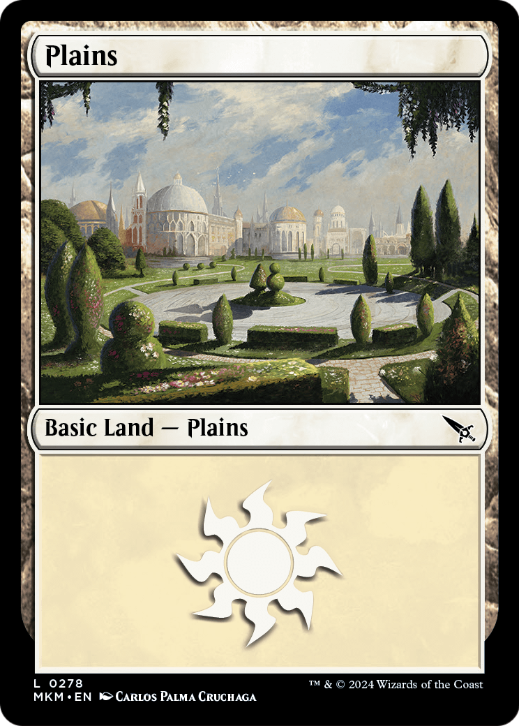 Plains (0278) (MKM-278) - Murders at Karlov Manor Foil