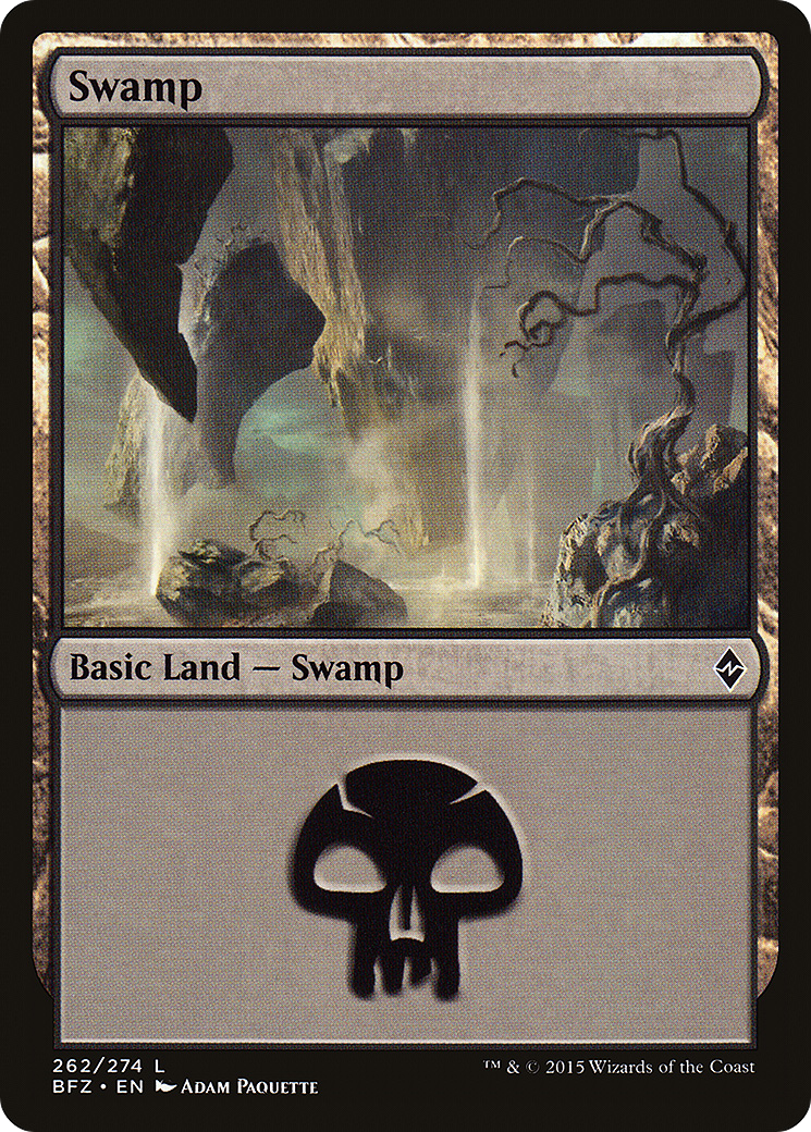 Swamp (262) (BFZ-262) - Battle for Zendikar