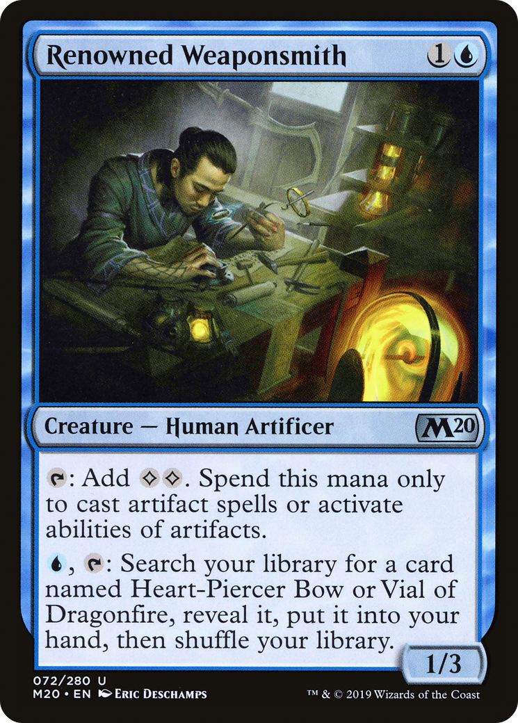 Renowned Weaponsmith (M20-072) - Core Set 2020
