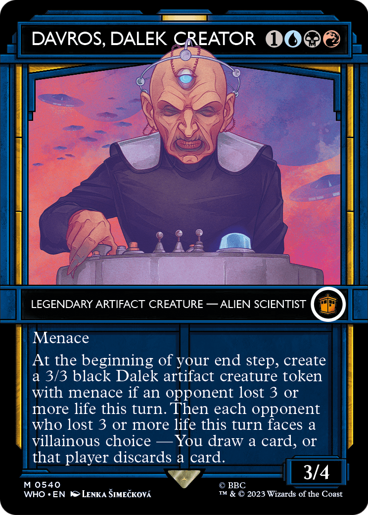 Davros, Dalek Creator (Showcase) (WHO-540) - Doctor Who: (Showcase) (Borderless)