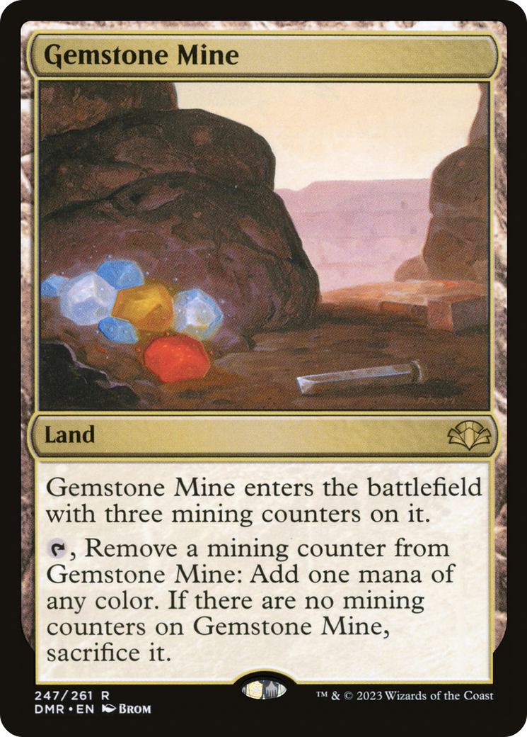 Gemstone Mine (DMR-247) - Dominaria Remastered