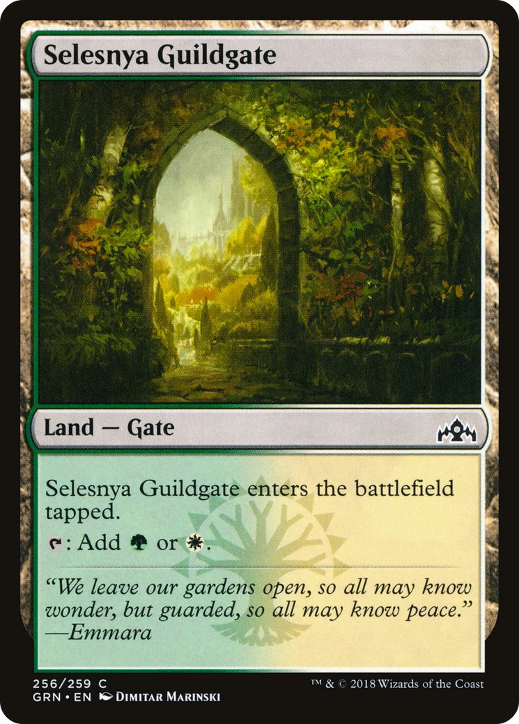 Selesnya Guildgate (256) (GRN-256) - Guilds of Ravnica
