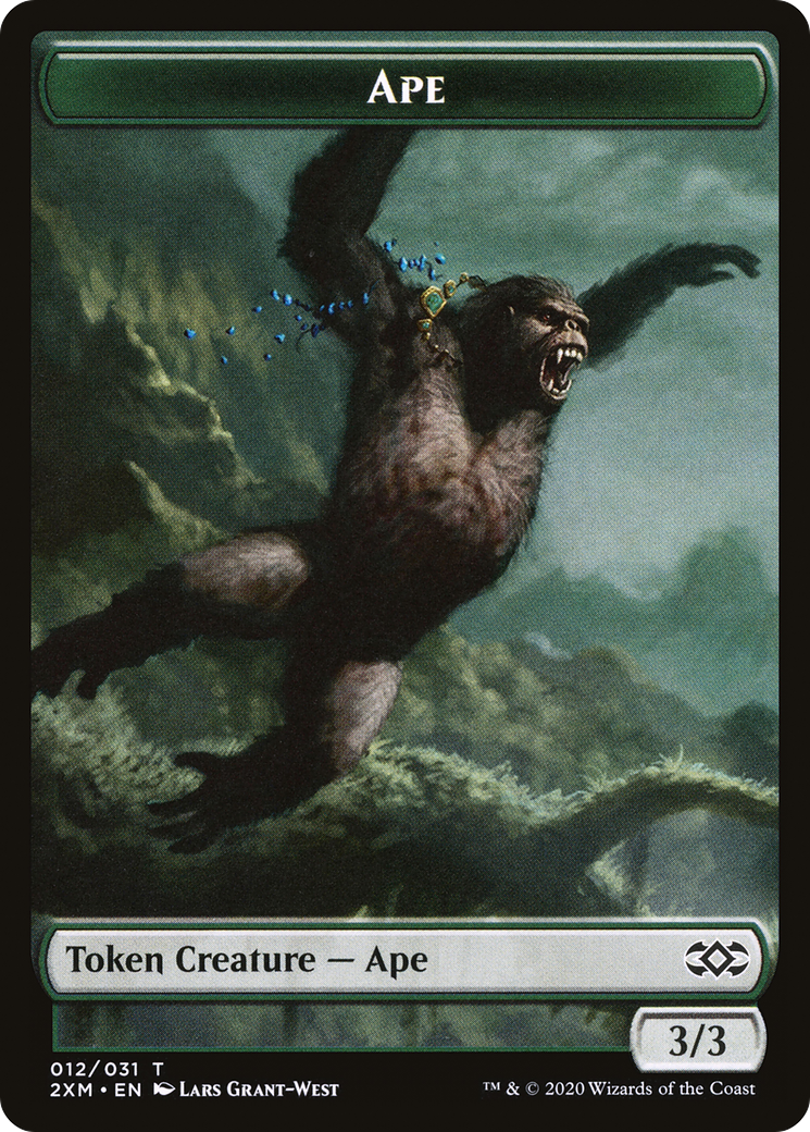 Ape (T2XM-012) - Double Masters Tokens