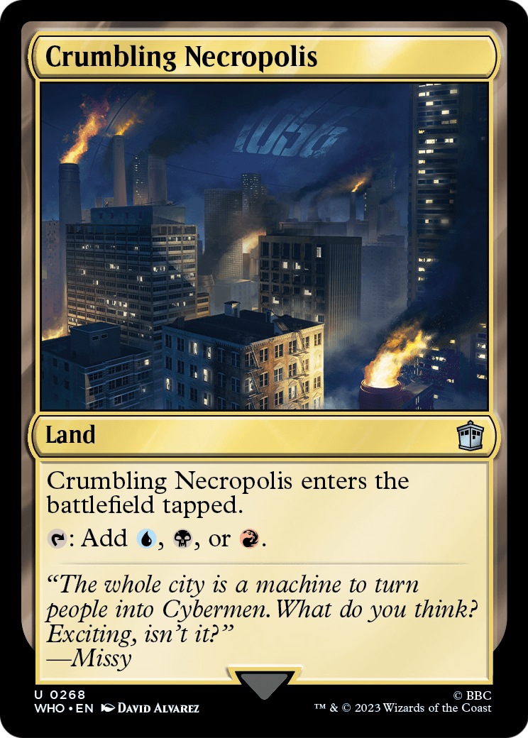 Crumbling Necropolis (WHO-268) - Doctor Who