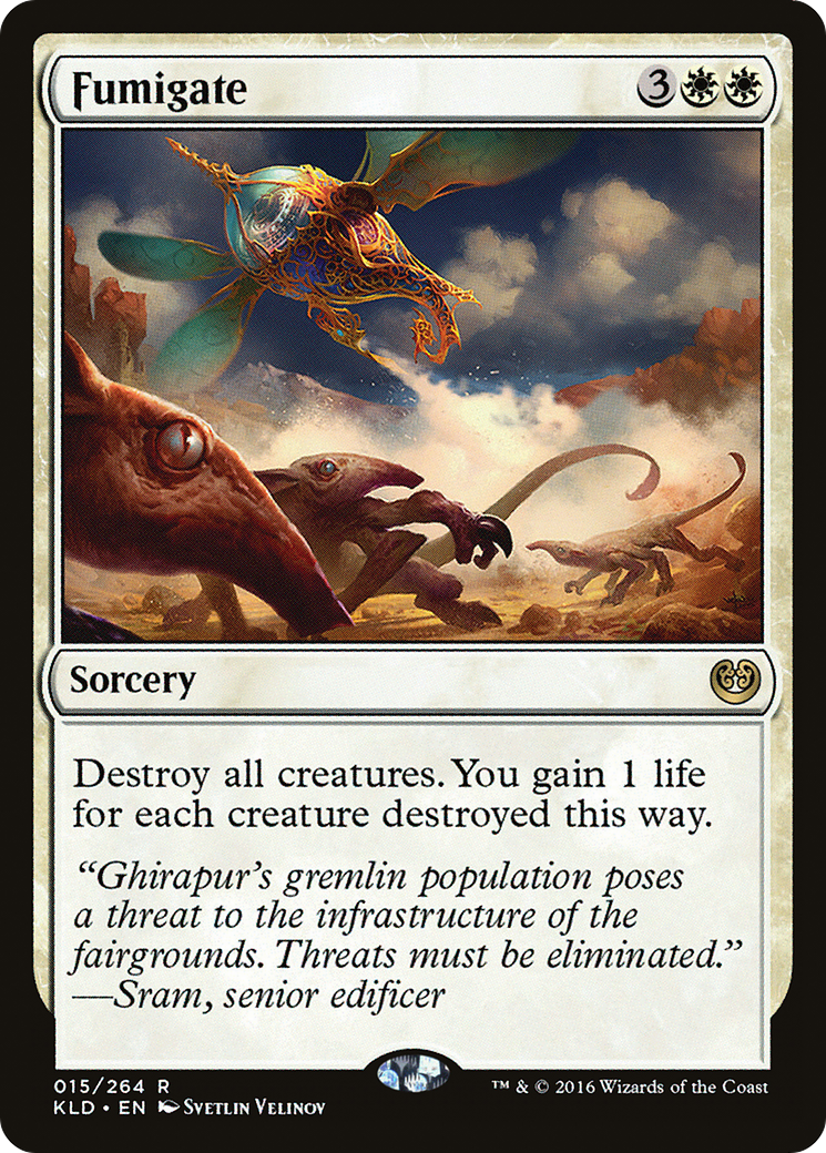 Fumigate (KLD-015) - Kaladesh Foil