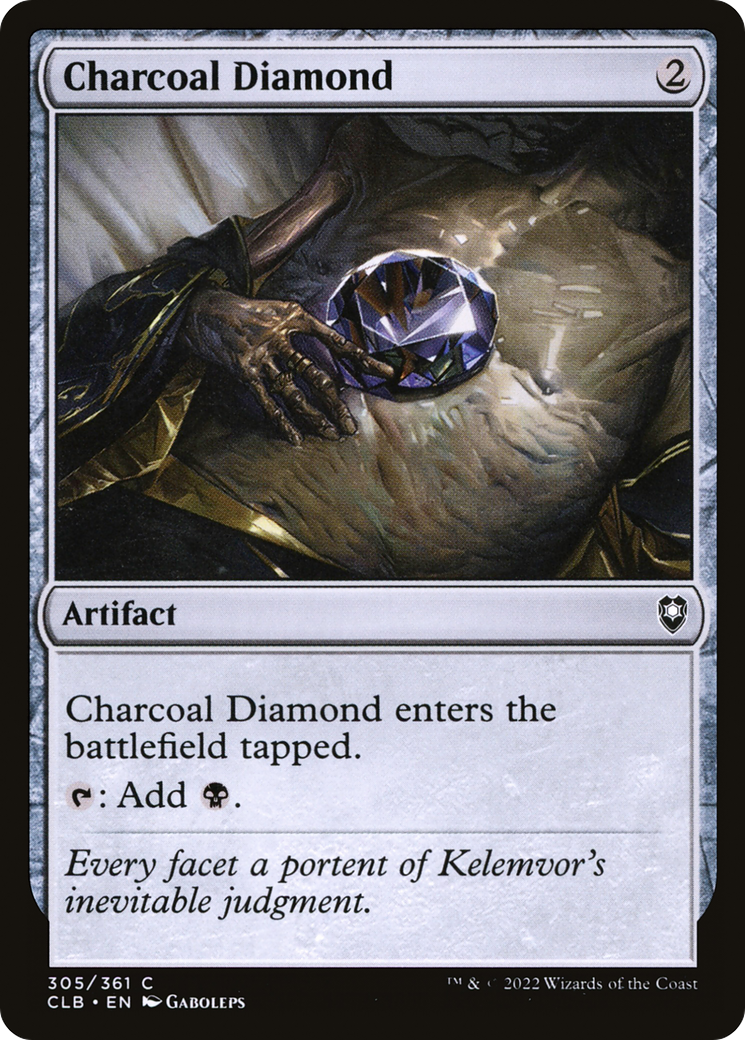 Charcoal Diamond (CLB-305) - Commander Legends: Battle for Baldur's Gate Foil