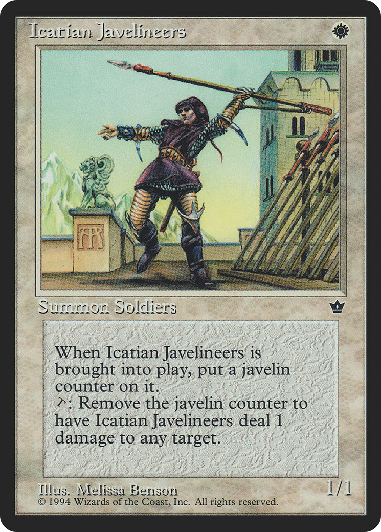 Icatian Javelineers (Benson) (FEM-) - Fallen Empires