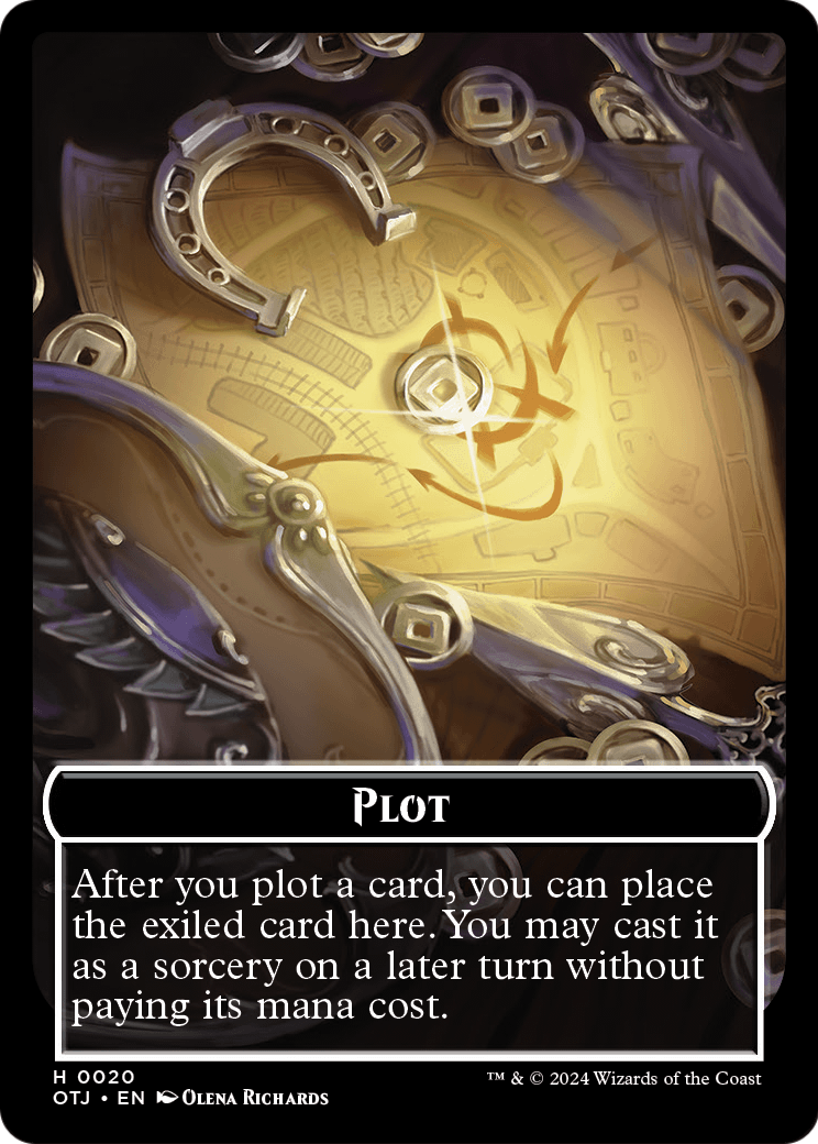 Plot (TOTJ-020) - Outlaws of Thunder Junction Tokens