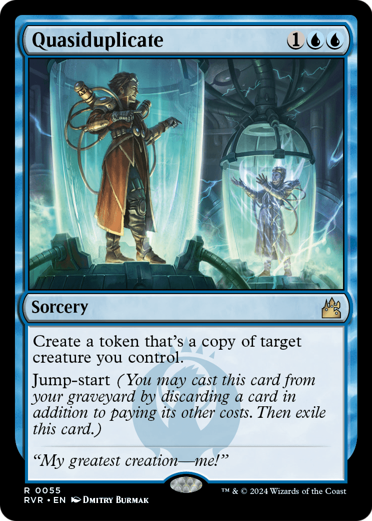 Quasiduplicate (RVR-055) - Ravnica Remastered Foil
