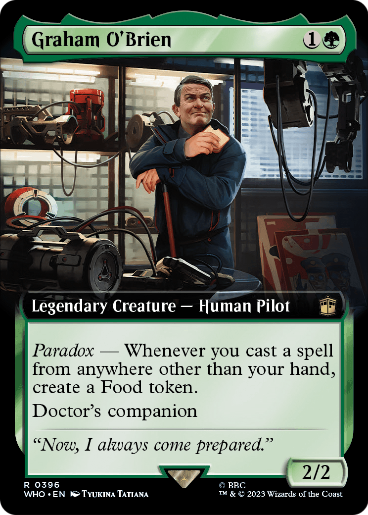 Graham O'Brien (Extended Art) (WHO-396) - Doctor Who: (Extended Art)
