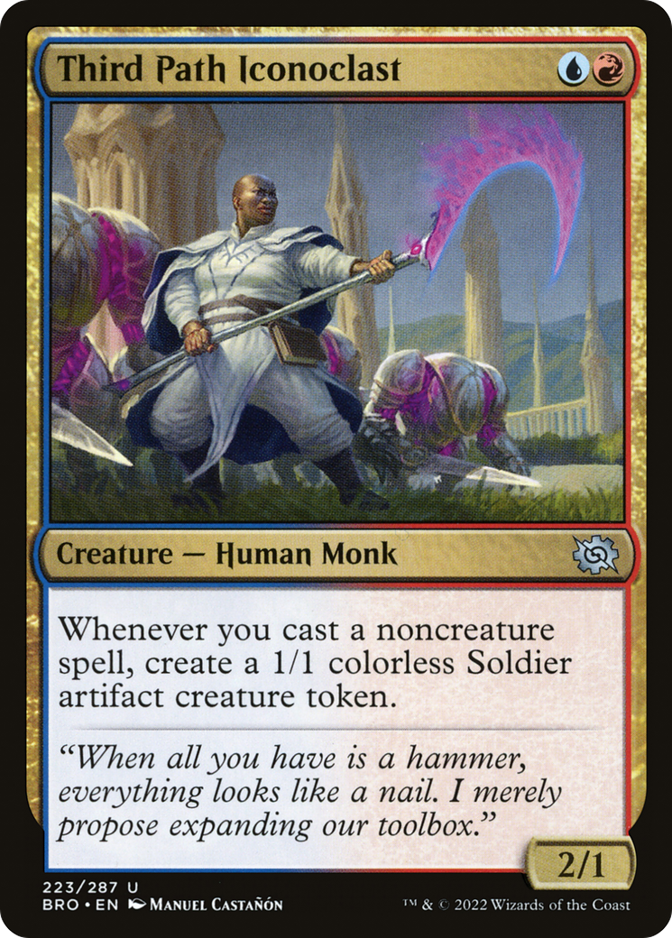 Third Path Iconoclast (BRO-223) - The Brothers' War Foil