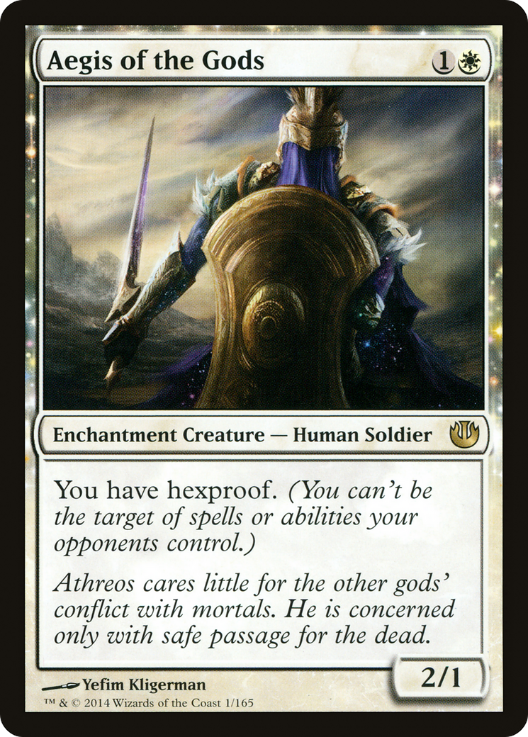 Aegis of the Gods (JOU-001) - Journey into Nyx: (enchantment)
