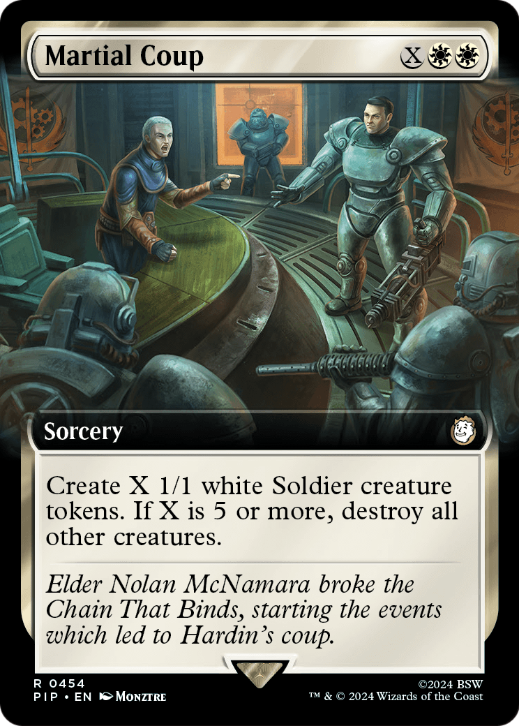 Martial Coup (Extended Art) (PIP-454) - Fallout: (Extended Art)