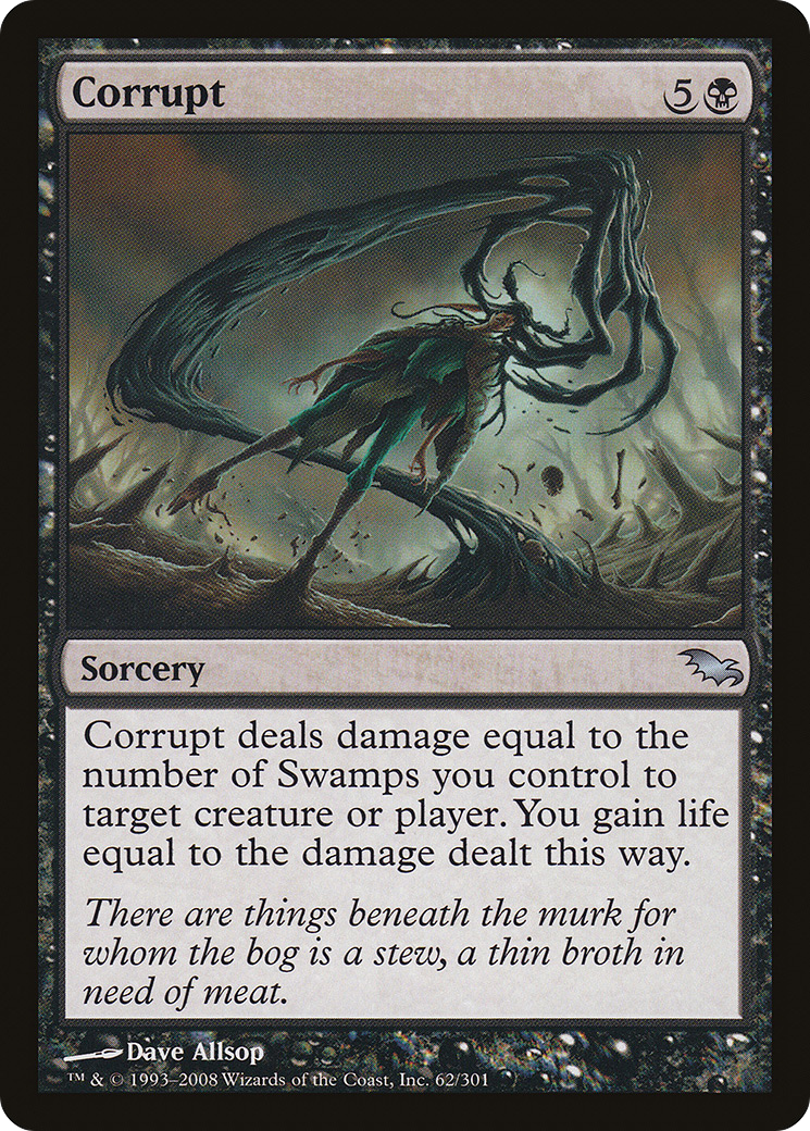 Corrupt (SHM-062) - Shadowmoor Foil