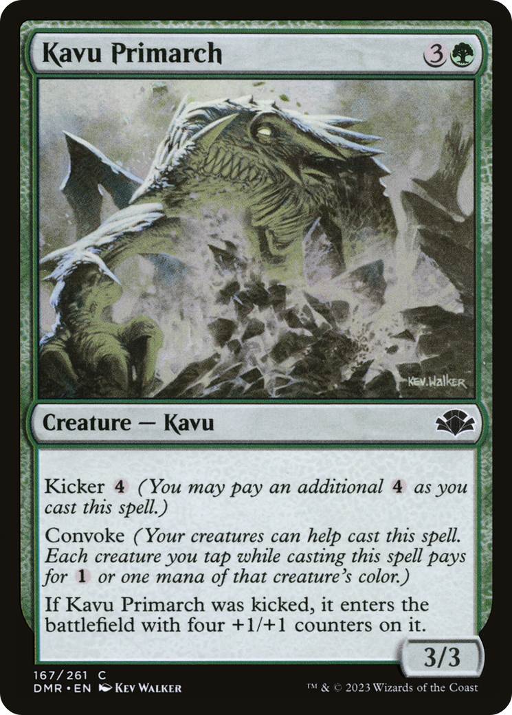 Kavu Primarch (DMR-167) - Dominaria Remastered Foil