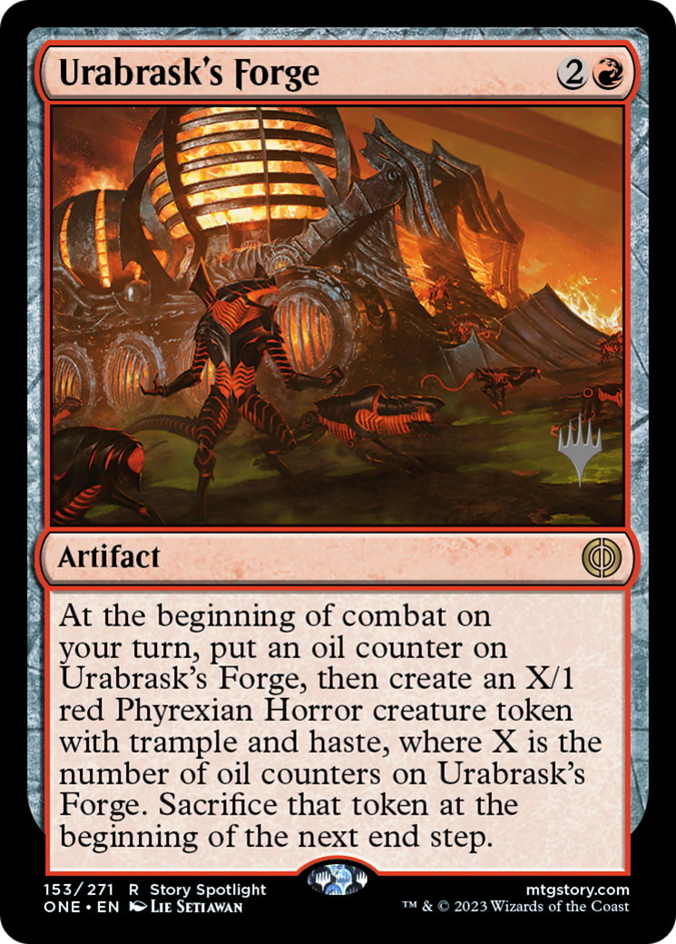 Urabrask's Forge (PPONE-153) - Phyrexia: All Will Be One Promos Foil