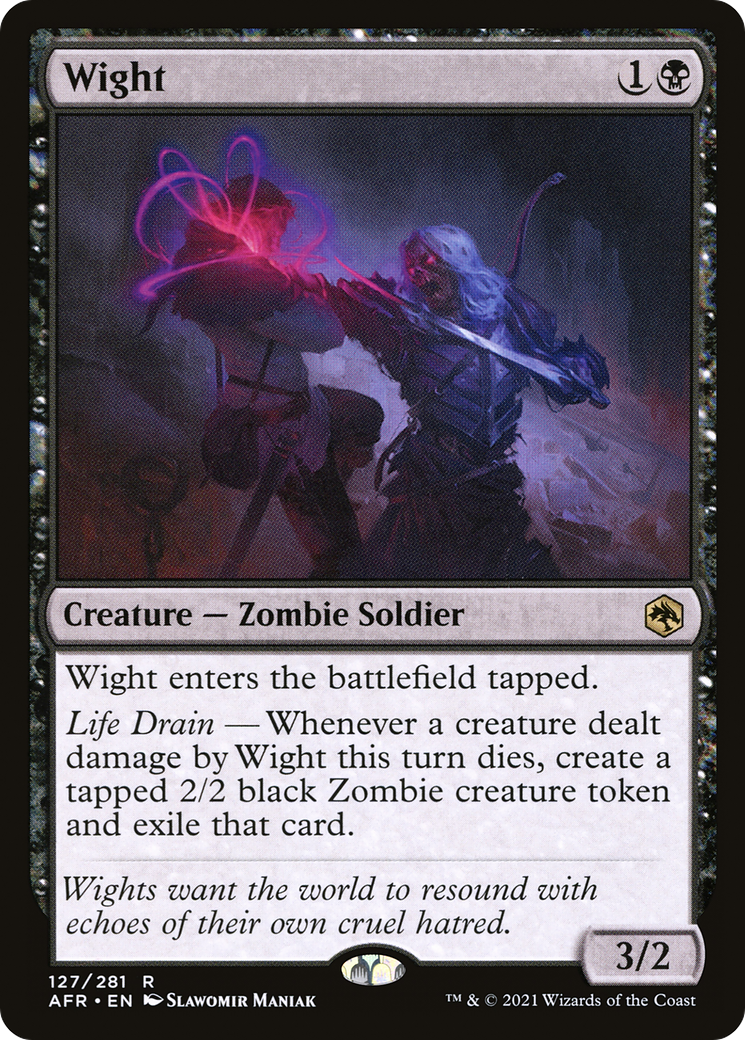 Wight (AFR-127) - Adventures in the Forgotten Realms