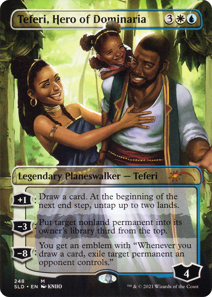Teferi, Hero of Dominaria (SLD-248) - Secret Lair Drop (Borderless)