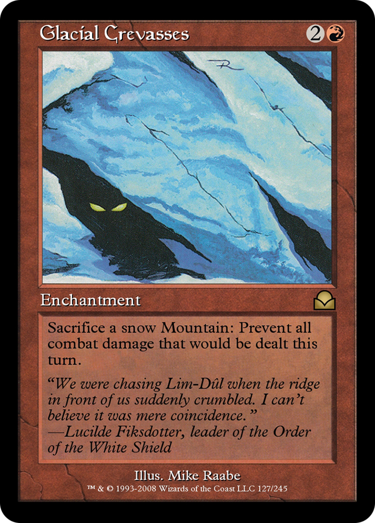 Glacial Crevasses (ME2-127) - Masters Edition II Foil