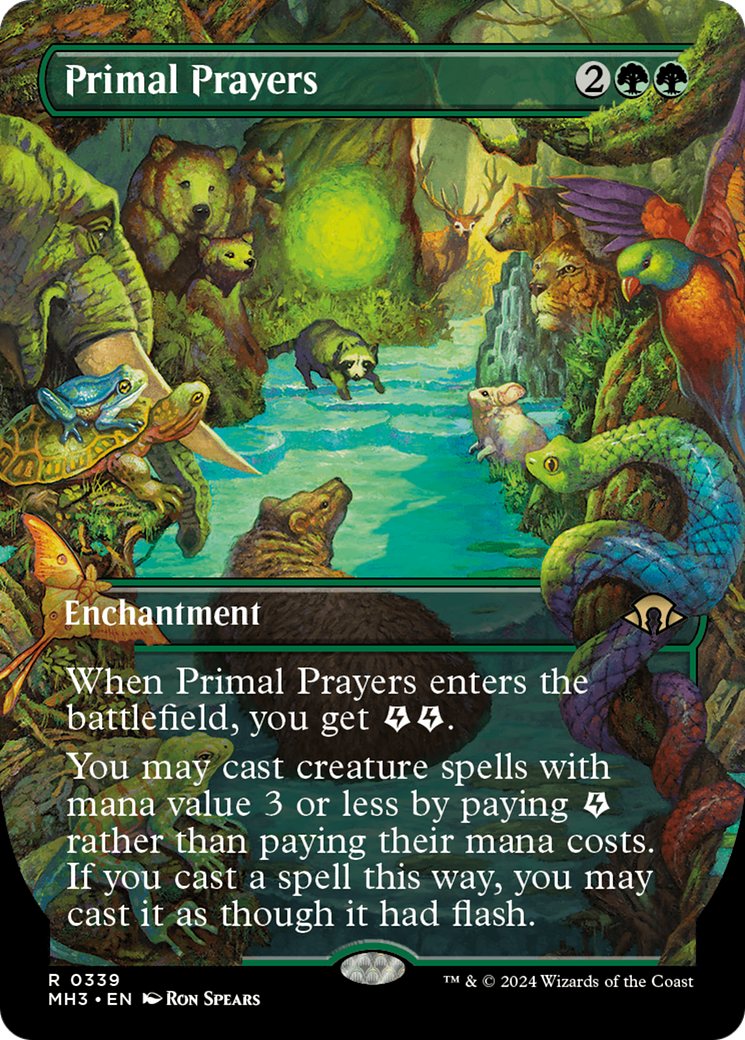 Primal Prayers (Borderless) (MH3-339) - Modern Horizons 3