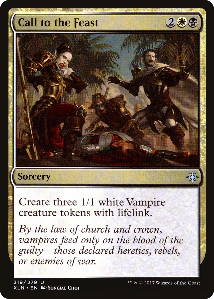 Call to the Feast (XLN-219) - Ixalan Foil