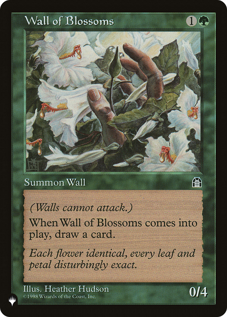 Wall of Blossoms (LIST-STH-125) - The List