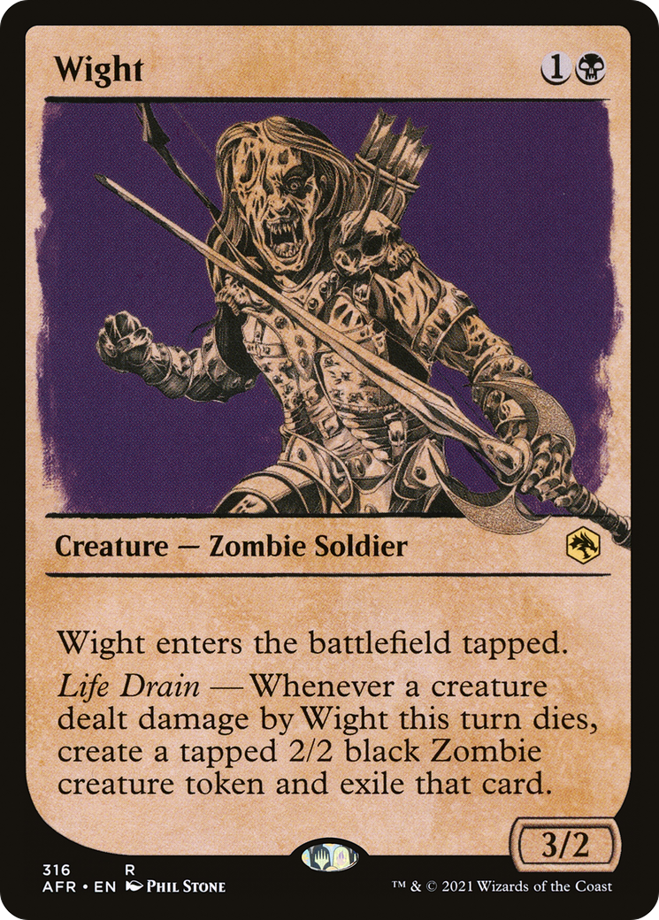 Wight (Showcase) (AFR-316) - Adventures in the Forgotten Realms: (Showcase)