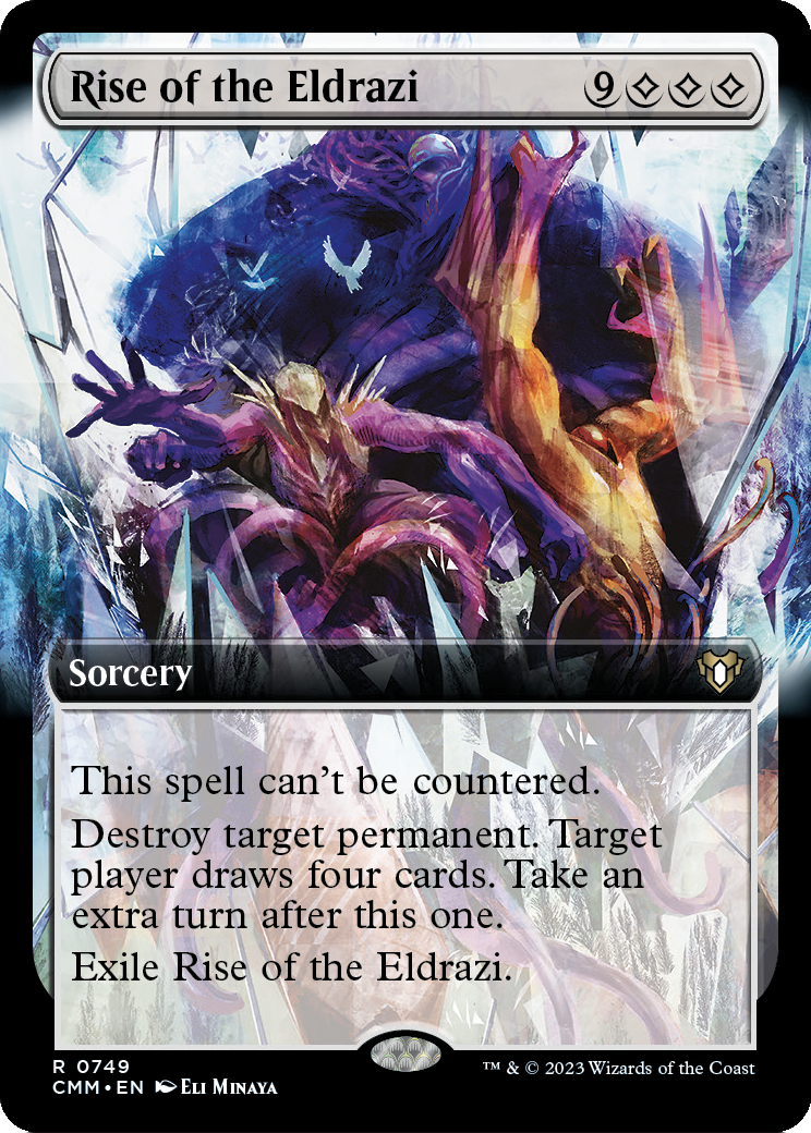 Rise of the Eldrazi (Extended Art) (CMM-749) - Commander Masters: (Extended Art)