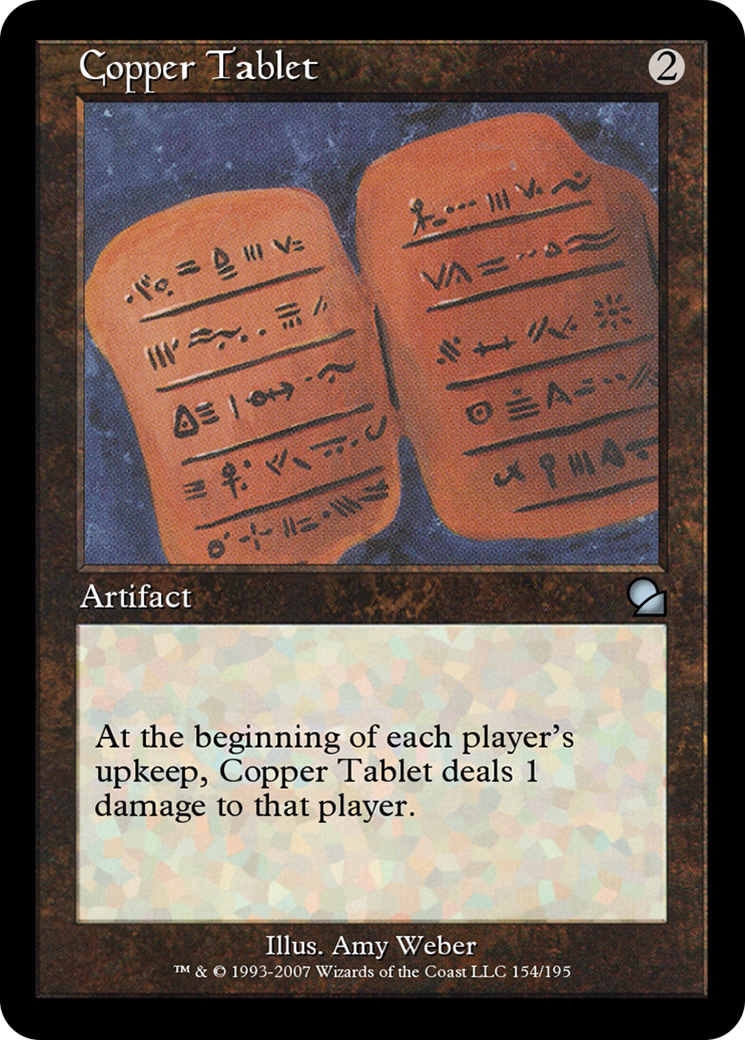 Copper Tablet (ME1-154) - Masters Edition