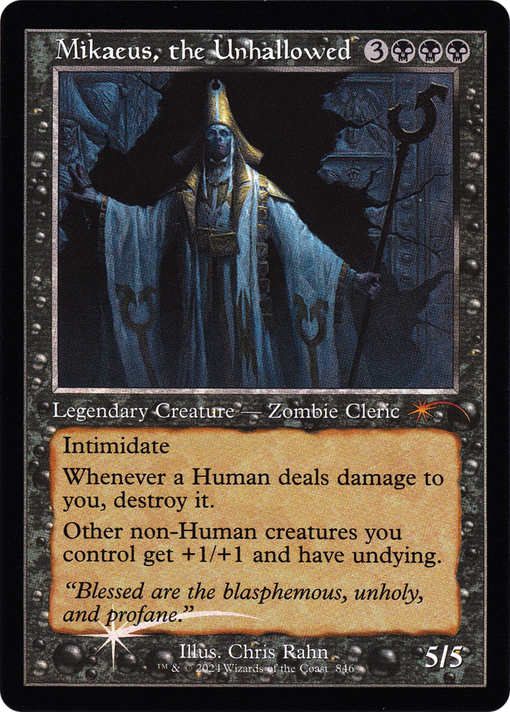 Mikaeus, the Unhallowed (SLD-846) - Secret Lair Drop Foil