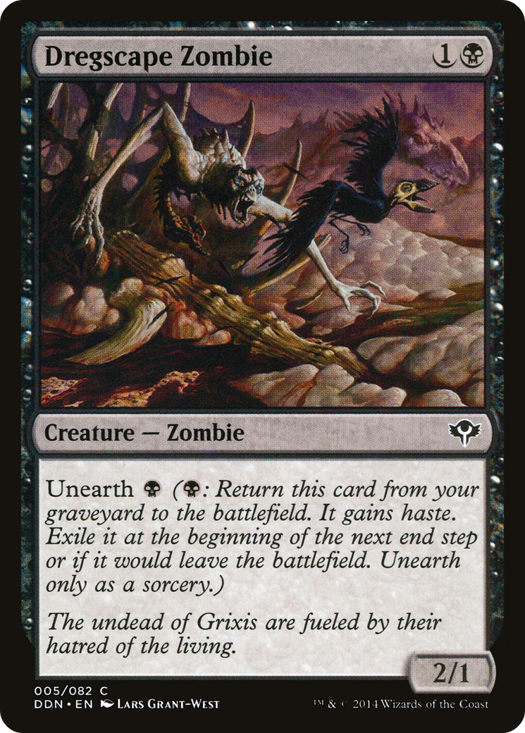 Dregscape Zombie (DDN-005) - Duel Decks: Speed vs. Cunning