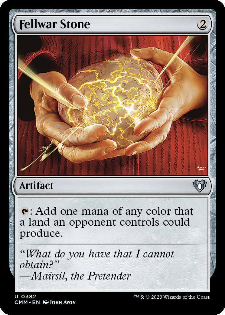 Fellwar Stone (CMM-382) - Commander Masters