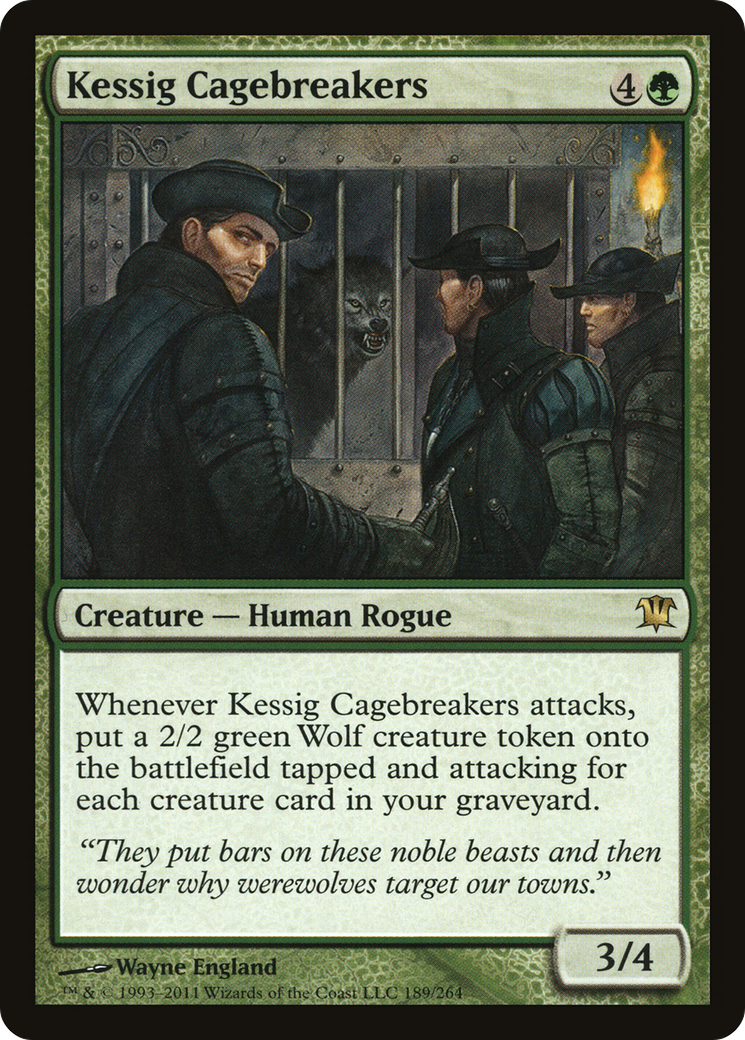 Kessig Cagebreakers (ISD-189) - Innistrad