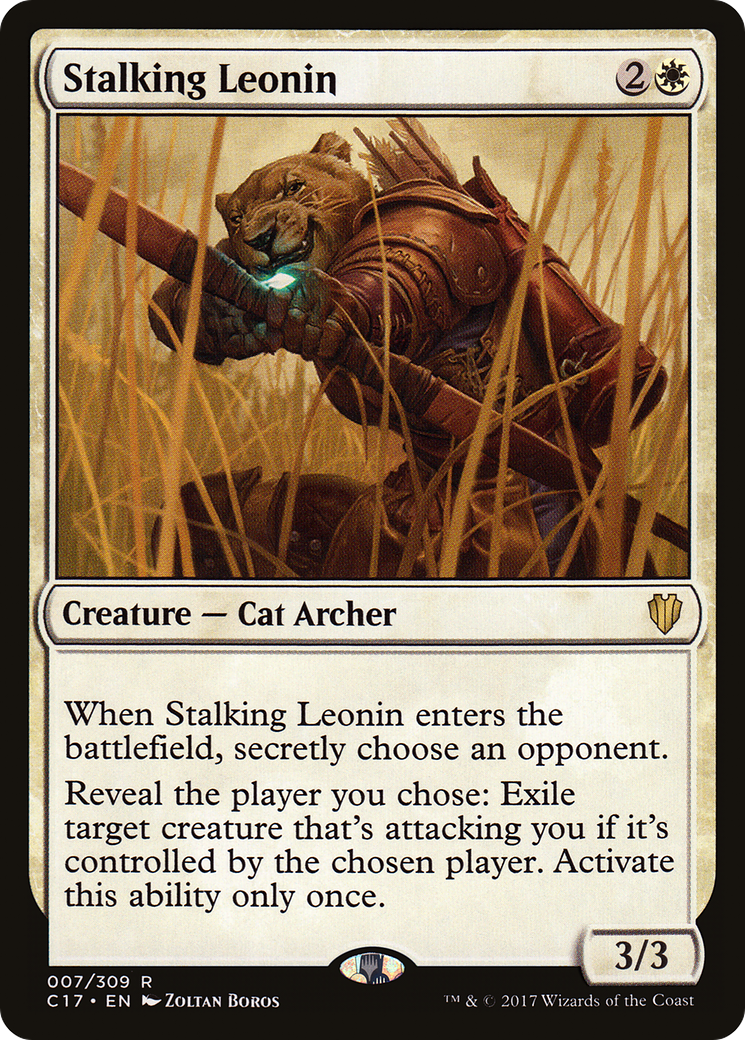 Stalking Leonin (C17-007) - Commander 2017