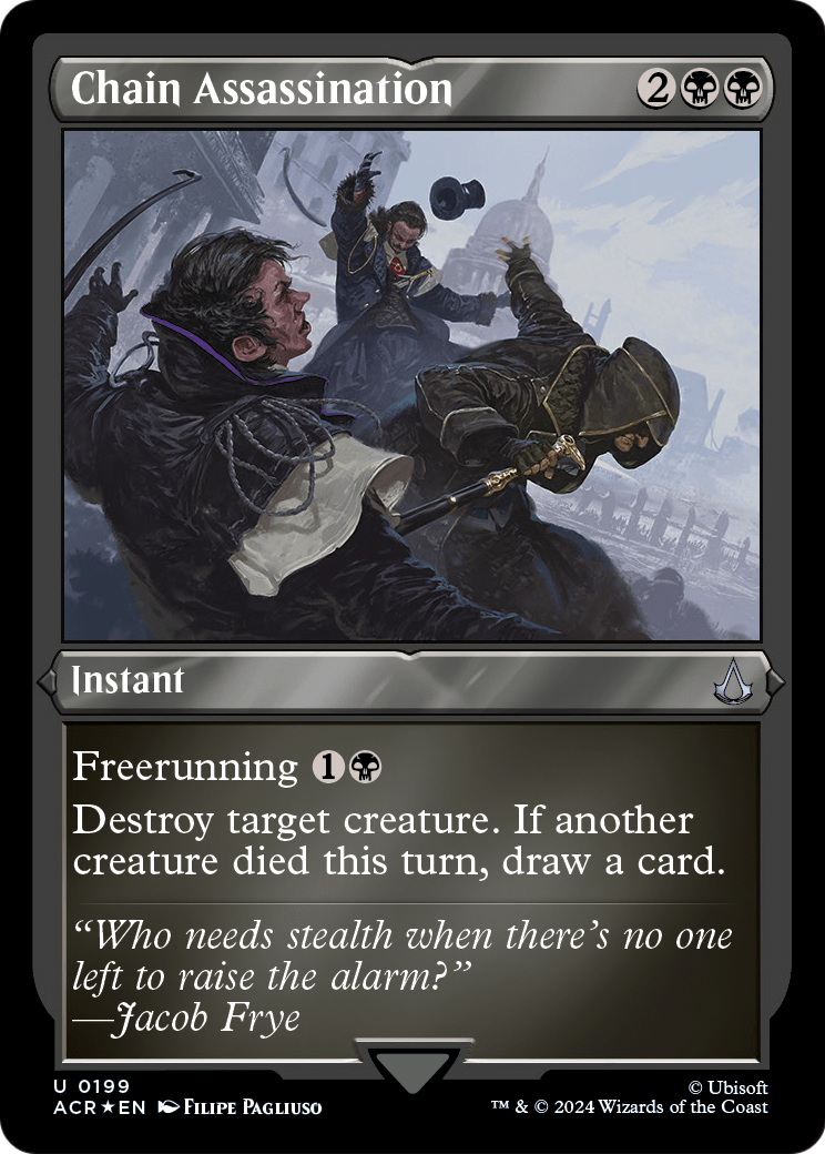 Chain Assassination (Foil Etched) (ACR-199) - Assassin's Creed Foil