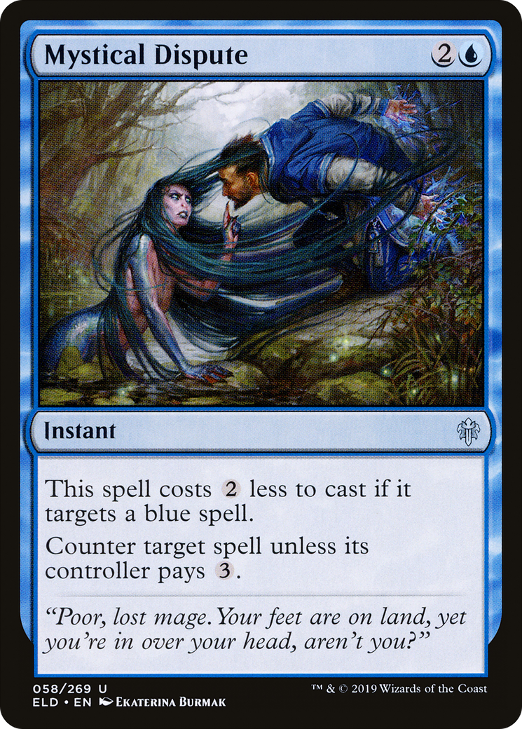 Mystical Dispute (ELD-058) - Throne of Eldraine Foil