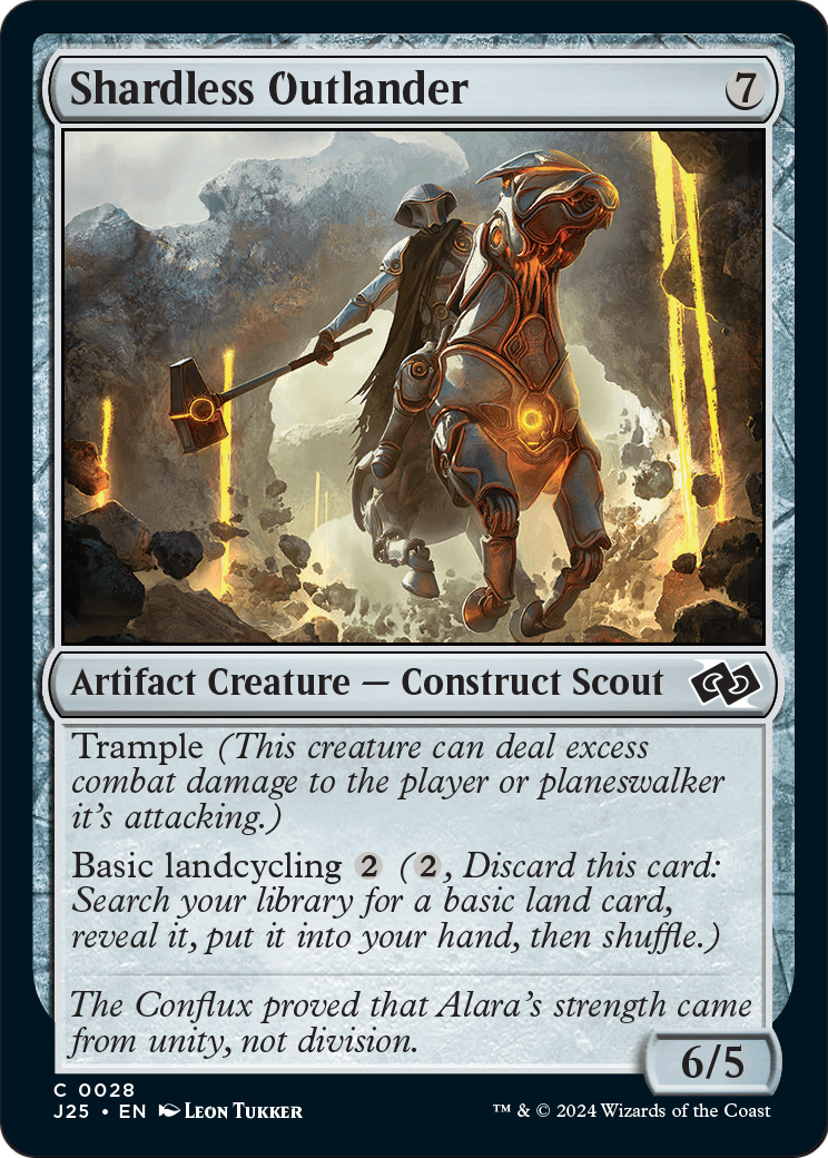 Shardless Outlander (J25-028) - Foundations Jumpstart