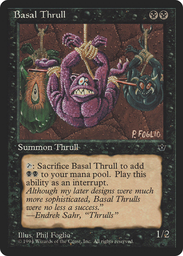 Basal Thrull (P. Foglio) (FEM-) - Fallen Empires