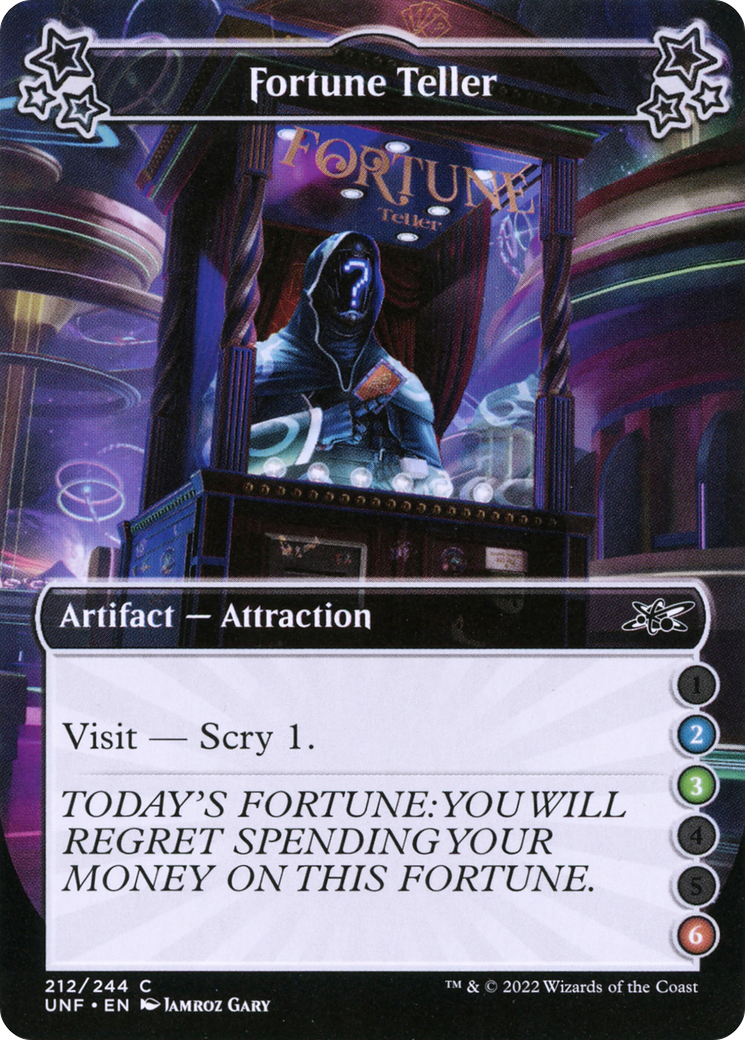 Fortune Teller (2-3-6) (UNF-212) - Unfinity Foil