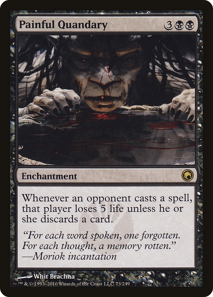 Painful Quandary (SOM-073) - Scars of Mirrodin Foil