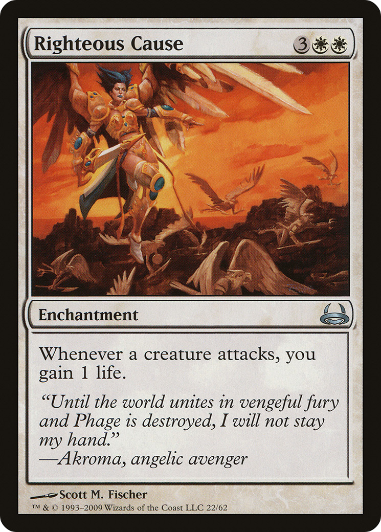 Righteous Cause (DDC-022) - Duel Decks: Divine vs. Demonic