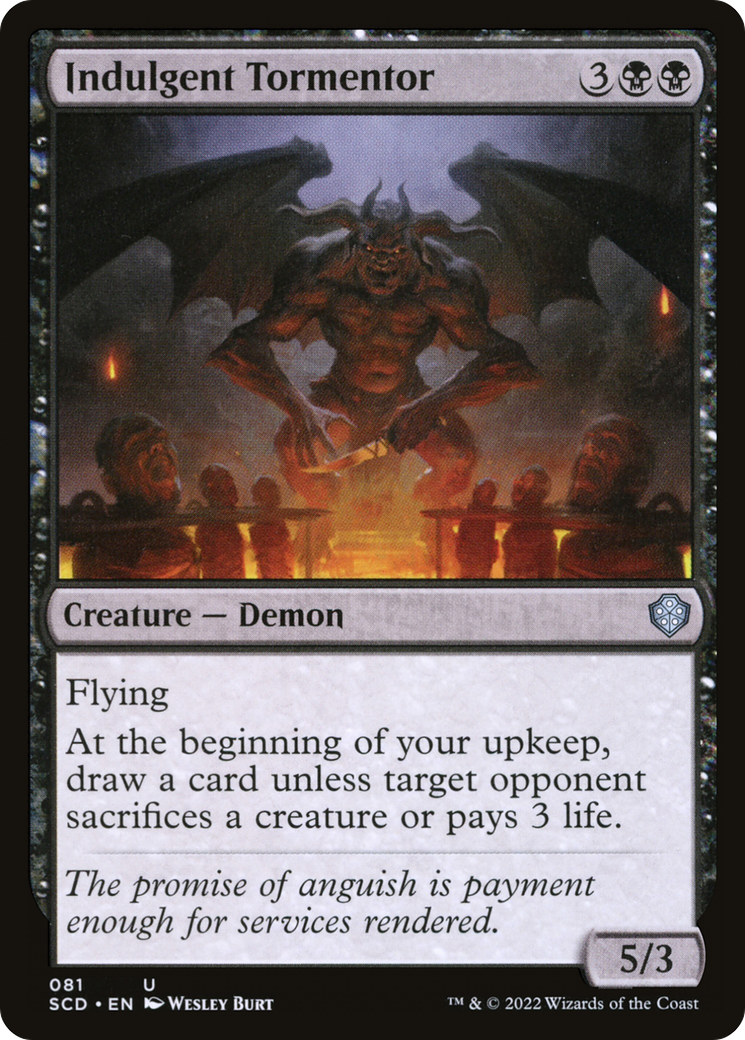 Indulgent Tormentor (SCD-081) - Starter Commander Decks