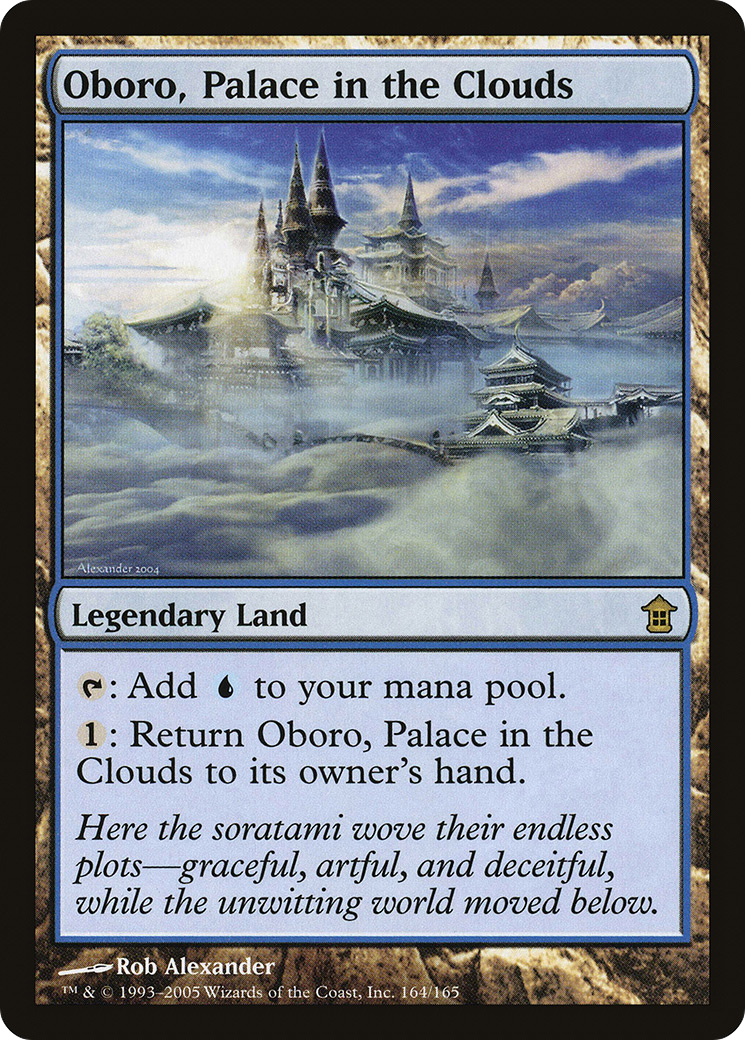 Oboro, Palace in the Clouds (SOK-164) - Saviors of Kamigawa