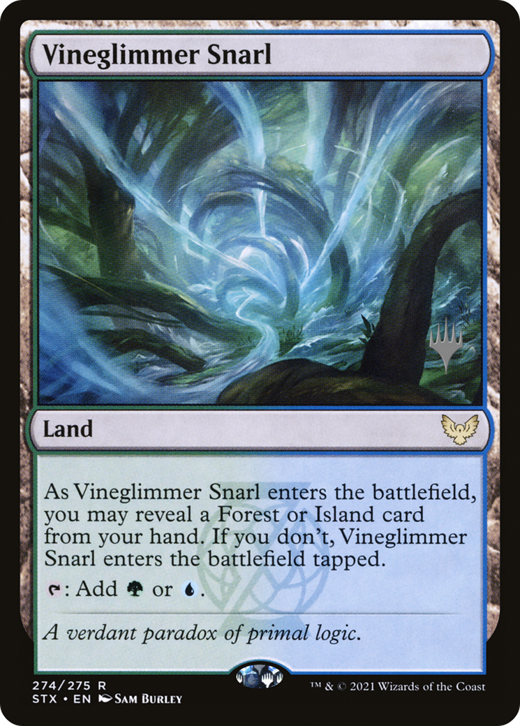 Vineglimmer Snarl (PPSTX-274P) - Strixhaven: School of Mages Promos