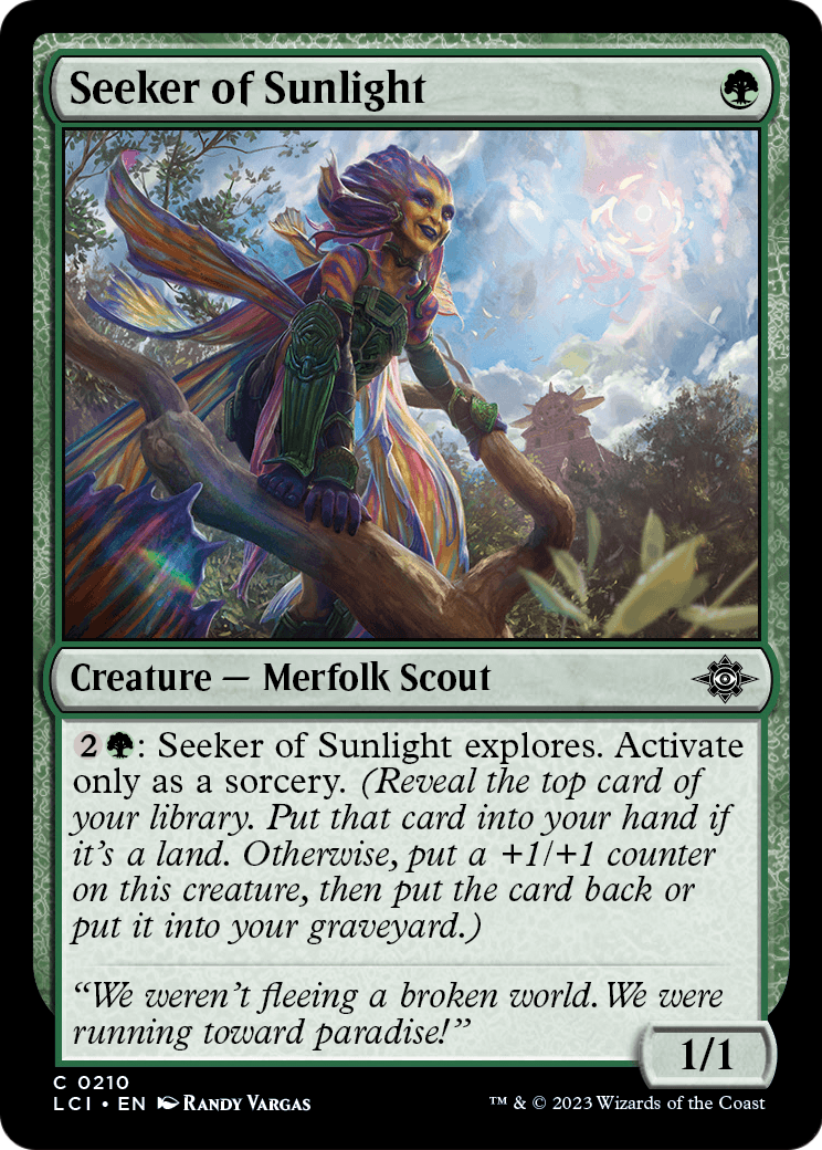 Seeker of Sunlight (LCI-210) - The Lost Caverns of Ixalan