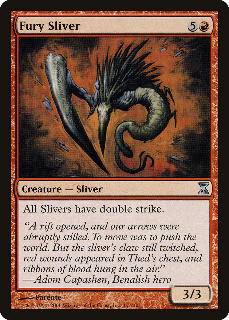 Fury Sliver (TSP-157) - Time Spiral