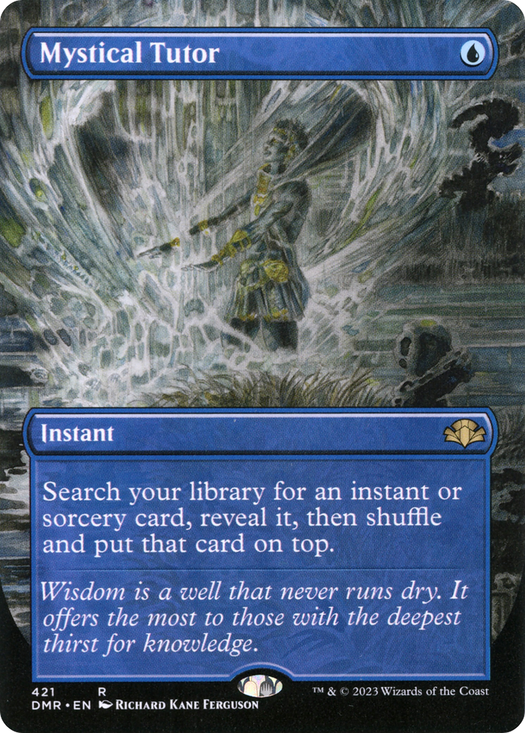 Mystical Tutor (Borderless) (DMR-421) - Dominaria Remastered Foil