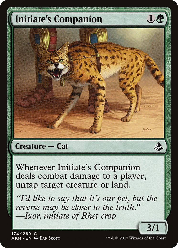 Initiate's Companion (AKH-174) - Amonkhet